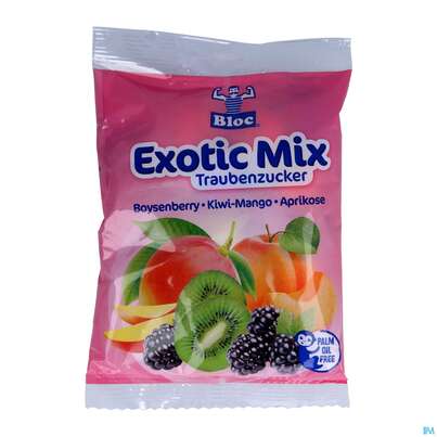 Bloc Traubenzucker Beutel Exotic Mix 75g, A-Nr.: 0786851 - 03