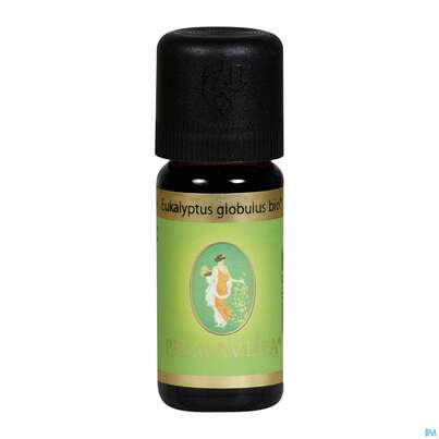 Sie sehen eine Packung Aetherische Oele Primavera Eukalyptus Bio Globulus 10ml, Produktbild: 03 Aetherische Oele Primavera Eukalyptus Bio Globulus 10ml, A-Nr.: 2305100 - 03