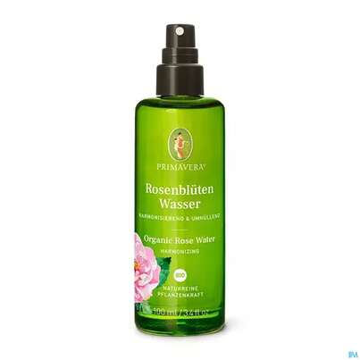 Primavera Bio Pflanzenwasser Rosenblueten 100ml, A-Nr.: 2859985 - 02