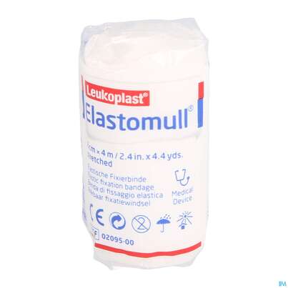 Elastische Binden Elastomull Einzeln Verpackt 4mx 6cm 1st, A-Nr.: 0188943 - 02
