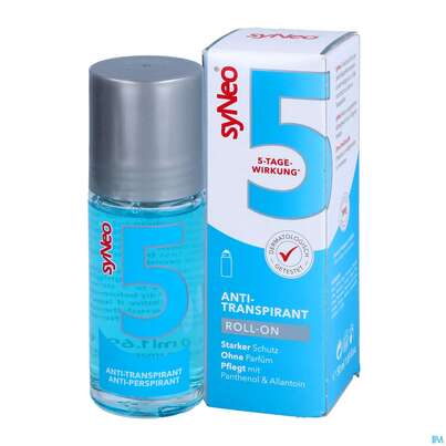 Syneo 5 Antitranspirant Unisex Ohne Parfum F.achseln +fuesse Roll-on 50ml, A-Nr.: 3878855 - 04