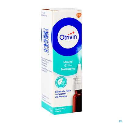 Otrivin Nasenspray 0,1% Menthol 15ml, A-Nr.: 1312144 - 04