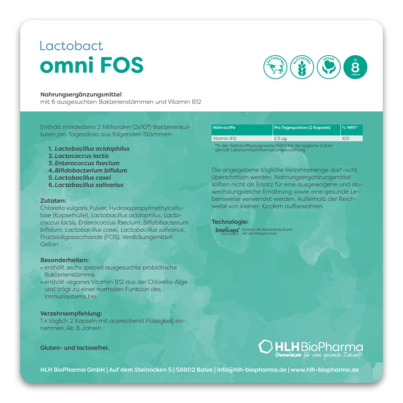 Lactobact omni FOS, A-Nr.: 4001143 - 04