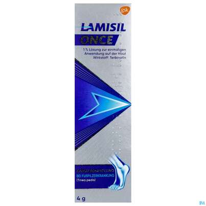 Lamisilonce 1% Loesung Auf Der Haut Einmalig Tube 4g, A-Nr.: 3517525 - 01