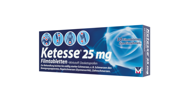 Ketesse® - Rezeptfrei für Ihre Schmerzpatienten!, A-Nr.: 4992932 - 01