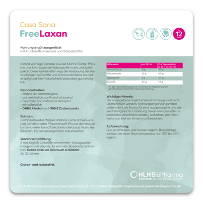 Sie sehen eine Packung Casa Sana FreeLaxan, Produktbild: 04 Casa Sana FreeLaxan, A-Nr.: 5569302 - 04