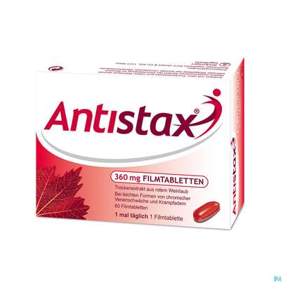 Antistax Filmtabl 360mg 30st, A-Nr.: 3520415 - 03