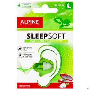 Ohrenschutz Alpine Hearing Protection Sleepsoft 2st, A-Nr.: 3796241 - 01