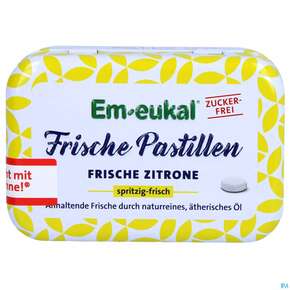 Em-eukal Frische/pastillen Zuckerfrei Zitrone 20g, A-Nr.: 5275575 - 01