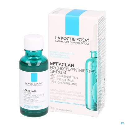 Sie sehen eine Packung La Roche Posay Gesichtspflege Effaclar Serum Hochkonzentriert 30ml, Produktbild: 04 La Roche Posay Gesichtspflege Effaclar Serum Hochkonzentriert 30ml, A-Nr.: 5342604 - 04