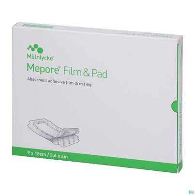 Mepore/film +pad/pharm 9x 15cm 5st, A-Nr.: 3743807 - 02