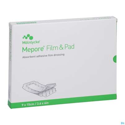 Mepore/film +pad/pharm 9x 15cm 5st, A-Nr.: 3743807 - 03