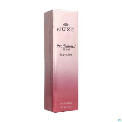 Sie sehen eine Packung Nuxe Prodigieux Le Parfum Florale 50ml, Produktbild: 02 Nuxe Prodigieux Le Parfum Florale 50ml, A-Nr.: 5479384 - 02