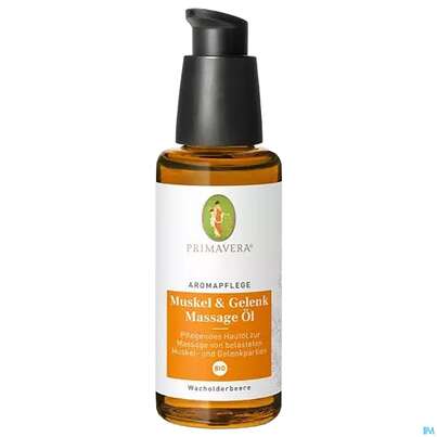 Primavera Aromapflege Muskel +gelenk Massage Oel Bio 50ml, A-Nr.: 4588438 - 02