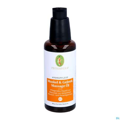 Primavera Aromapflege Muskel +gelenk Massage Oel Bio 50ml, A-Nr.: 4588438 - 05