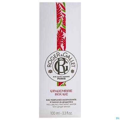 Roger&amp;gallet Gingembre Rouge Duftendes Wohlfühl-wasser 100ml, A-Nr.: 5668926 - 03