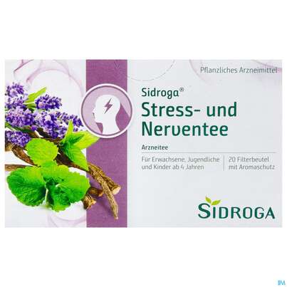 SIDROGA TEE STRESS+NERVEN 20ST, A-Nr.: 4039832 - 01