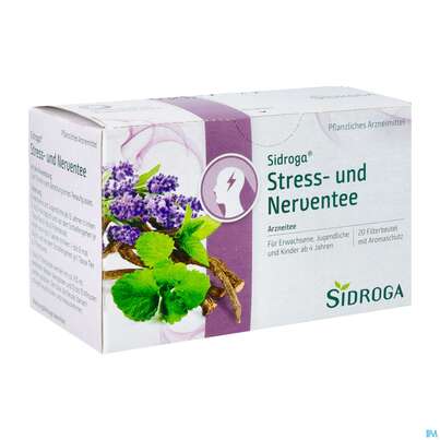 SIDROGA TEE STRESS+NERVEN 20ST, A-Nr.: 4039832 - 02