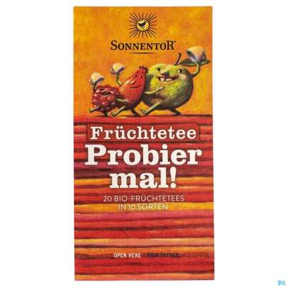 Sonnentor Fruechtetee/bio Probier Mal 02661 20st, A-Nr.: 4388490 - 03