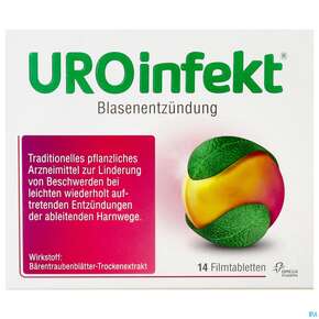 Uroinfekt Filmtabl 14st, A-Nr.: 4978949 - 01