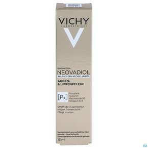 Vichy Neovadiol Augen +lippenpflege 15ml, A-Nr.: 5644446 - 01