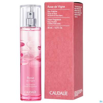 Sie sehen eine Packung Caudalie Eau Fraiche Rose De Vigne 50ml, Produktbild: 06 Caudalie Eau Fraiche Rose De Vigne 50ml, A-Nr.: 4340371 - 06