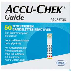 Diagnostika U.zubehoer Accu-chek -roche Diabetes Guide Glucose Streifen 50st, A-Nr.: 4578931 - 01