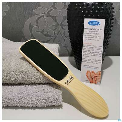 Sie sehen eine Packung Hornhaut Feile Feine/grobe Seite 23cm Buchenholz 4010- 1st, Produktbild: 03 Hornhaut Feile Feine/grobe Seite 23cm Buchenholz 4010- 1st, A-Nr.: 4786687 - 03