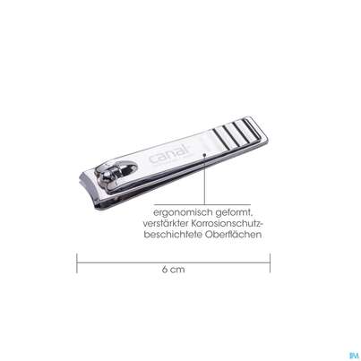 Sie sehen eine Packung Nagel Knipser Canal Vernickelt 6cm 3051- 1st, Produktbild: 03 Nagel Knipser Canal Vernickelt 6cm 3051- 1st, A-Nr.: 4786486 - 03