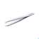 Sie sehen eine Packung Pinzetten Canal Rostfrei Runde Spitze 9cm Satin 2077- 1st, Produktbild: 01 Pinzetten Canal Rostfrei Runde Spitze 9cm Satin 2077- 1st, A-Nr.: 4785995 - 01
