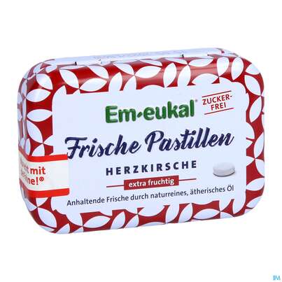 Em-eukal Frische/pastillen Zuckerfrei Herzkirsche 20g, A-Nr.: 5275581 - 03