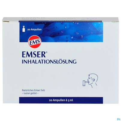 Emser Inhalationsloesung Isoton Ampullen/sachet 20st, A-Nr.: 3072483 - 01