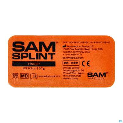 FINGERSCH SAM SPLINT ALU 1ST, A-Nr.: 2862065 - 02