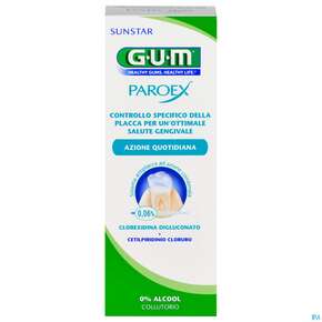 Mundwasser/spuelung Gum Mundspuelung Paroex Chx O.alk 0,06% Langzeitpflege 1702 500ml, A-Nr.: 3190202 - 01