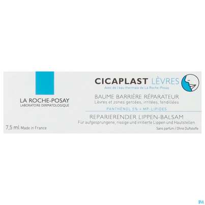 Sie sehen eine Packung La Roche Posay Cicaplast Lippenbalsam Reparierend B5 7,5ml, Produktbild: 01 La Roche Posay Cicaplast Lippenbalsam Reparierend B5 7,5ml, A-Nr.: 4151227 - 01