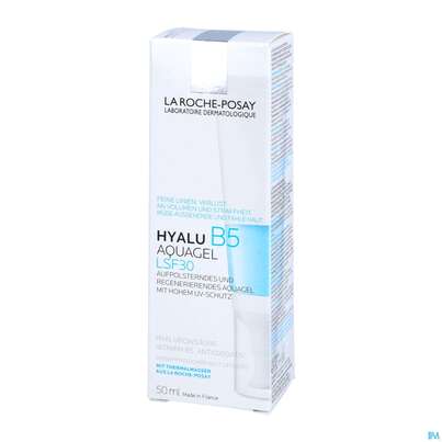 Sie sehen eine Packung La Roche Posay Gesichtspflege Hyalu/b5/aquagel Uv Feuchtigkeitsgel Lsf30 50ml, Produktbild: 02 La Roche Posay Gesichtspflege Hyalu/b5/aquagel Uv Feuchtigkeitsgel Lsf30 50ml, A-Nr.: 5408875 - 02