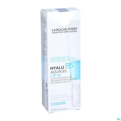 Sie sehen eine Packung La Roche Posay Gesichtspflege Hyalu/b5/aquagel Uv Feuchtigkeitsgel Lsf30 50ml, Produktbild: 03 La Roche Posay Gesichtspflege Hyalu/b5/aquagel Uv Feuchtigkeitsgel Lsf30 50ml, A-Nr.: 5408875 - 03