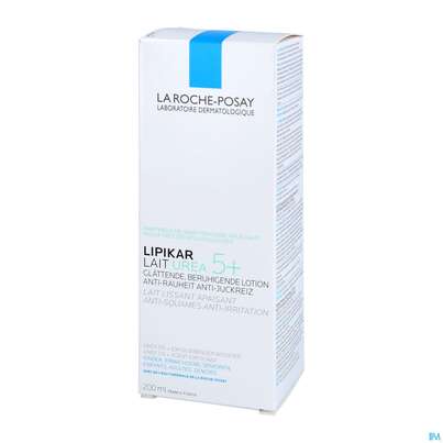 Sie sehen eine Packung La Roche Posay Koerperpflege Lipikar Lait Urea 5+ Sehr Tr.h 200ml, Produktbild: 02 La Roche Posay Koerperpflege Lipikar Lait Urea 5+ Sehr Tr.h 200ml, A-Nr.: 5198739 - 02