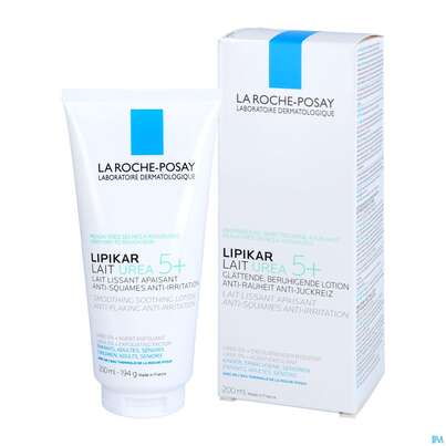 Sie sehen eine Packung La Roche Posay Koerperpflege Lipikar Lait Urea 5+ Sehr Tr.h 200ml, Produktbild: 04 La Roche Posay Koerperpflege Lipikar Lait Urea 5+ Sehr Tr.h 200ml, A-Nr.: 5198739 - 04