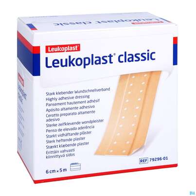 Wundpflaster Leukoplast/classic Meterware 5mx 6cm 1st, A-Nr.: 4803747 - 03