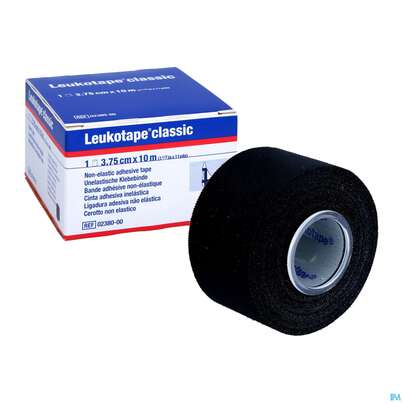 Tape Leukotape Classic 10mx 3,75cm Schwarz 1st, A-Nr.: 2743001 - 05