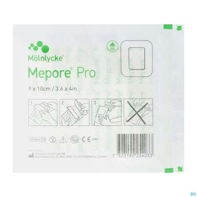 Mepore/pro Folienverband Steril 9x 10cm 1st, A-Nr.: 2393386 - 02