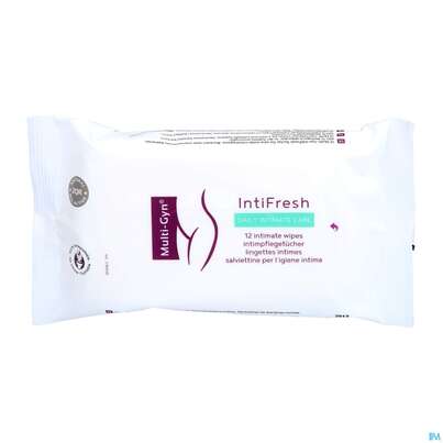 Sie sehen eine Packung Multi-gyn Intifresh Tuecher 1pk, Produktbild: 01 Multi-gyn Intifresh Tuecher 1pk, A-Nr.: 4190500 - 01