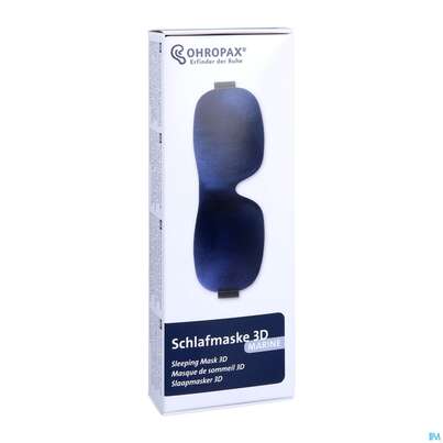 Schlafmaske -ohropax Marine 3d 1st, A-Nr.: 3993846 - 02