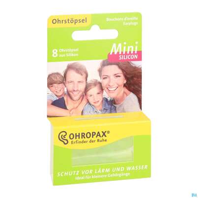 Ohrenschutz Ohropax Silicon g.laerm/wasser/wind Mini 8st, A-Nr.: 4392184 - 03