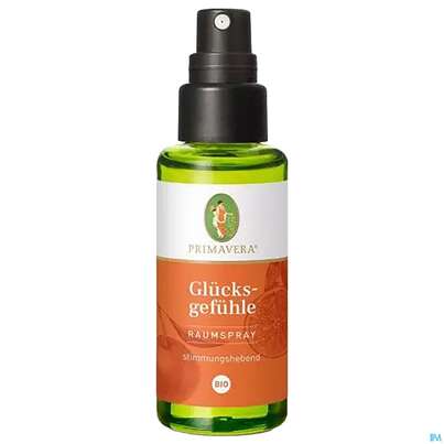 Primavera Raumspray Gluecksgefuehle Bio 50ml, A-Nr.: 5344632 - 02