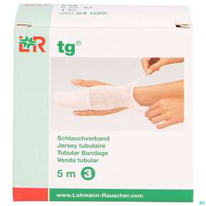 Schlauchverband Tg Gr 3 3cm Mehr.finger Kinderarm 5m, A-Nr.: 2364775 - 01