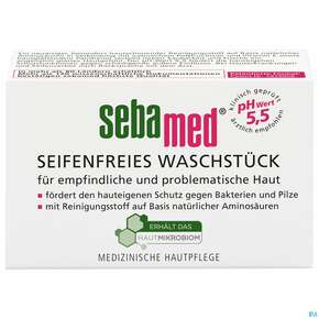 Sebamed/sebapharma Waschstueck Seifenfrei 100g, A-Nr.: 0546934 - 01