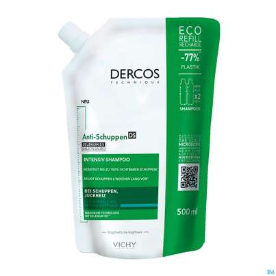 Shampoon Vichy/dercos Anti-schuppen Pflege Fettige Kopfhaut Nf 500ml, A-Nr.: 5429699 - 02