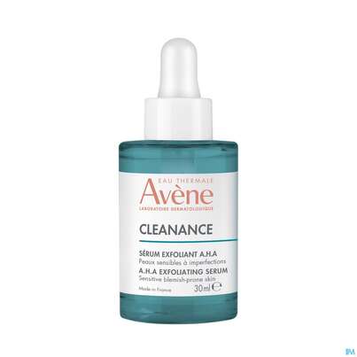Sie sehen eine Packung Avene Cleanance A.h.a Serum 30ml, Produktbild: 11 Avene Cleanance A.h.a Serum 30ml, A-Nr.: 5799634 - 11